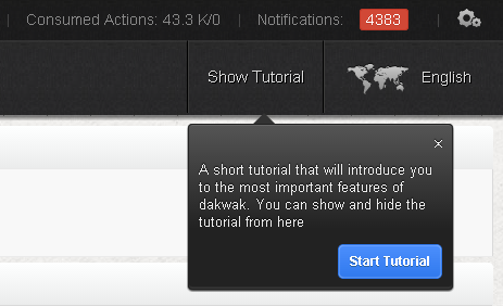 Tutorial Step Dakwak Tutorial